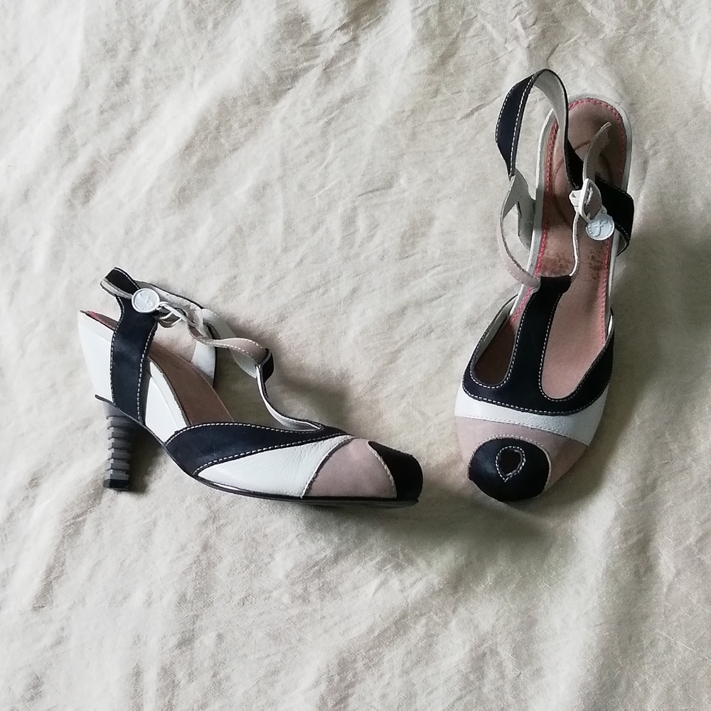 Feud London leather sandals shoes size 7